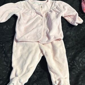 Soft Pink Baby Outfit Set
